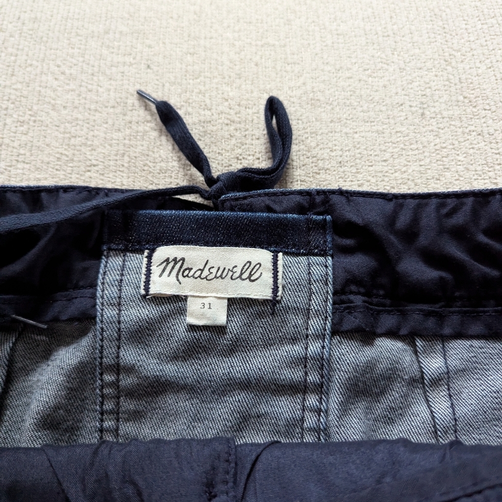 🪞Madewell Cotton Lace up skirt Size 31 - Picture 5 of 10